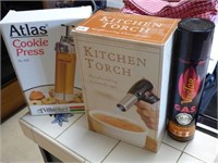 Cookie Press, Kitchen Torch & Refill