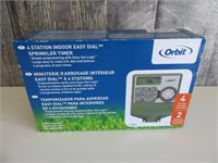 Orbit 4 Station Indoor Easy Dial Sprinkler Timer