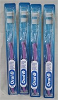 4 pcs New Oral B Toothbrushes