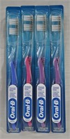 4 pcs New Oral B Toothbrushes