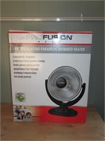 New Pro Fusion 14"Oscillating Infrared Heater