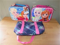 3 New Thermos Girl Lunch Bags