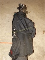 Golf Bag & ass't. clubs