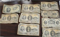 Foreign Paper Money China & Mexico