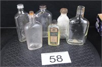 Vintage Bottle Lot # 4 (6) Total