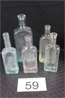 Vintage Bottle Lot # 5 (6) Total