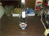 OLD 32 OZ. PEPSI BOTTLE WITH LABEL