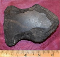 FLAKED SEMI GROOVED STONE AXE