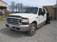 2001 Ford F350 Lariat Flatbed 4wd