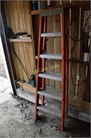 6' Fiberglass, Louisville, folding ladder