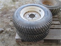 28x8.5-15 Turf Tires w/Rims