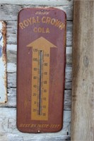 RC COLA METAL THERMOMETER
