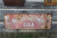 RC COLA METAL SIGN