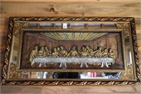 METAL CUT OUT OF LAST SUPPER