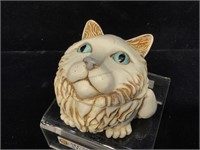 Harmony Kingdom 1999 Fat Cats Meow signed by