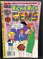 AUGUST 1981 NO. 37 RICHIE RICH GEMS COMIC BOOK