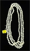 66" 8-9mm freshwater pearl necklace