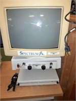 OPTELEC SPECTRUM JR VIEW MONITOR DIDN'T COME ON