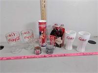 Assorted coca-cola coke items