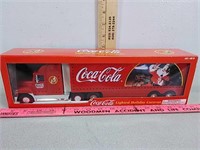 Coca-cola coke lighted holiday caravan semi truck