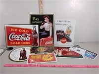 Coca-cola coke modern tin signs