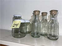 MISC. GLASS CONTAINERS