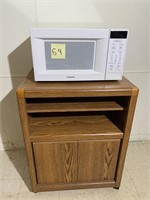 microwave & stand