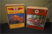 2 ERTL Wings of Texaco Planes