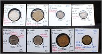 British India 12 Coin Collection