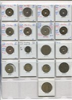 China Cash Coin Collection 1851-1899