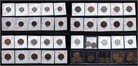 Belgium 1, 2, 5 Centime Coin Collection