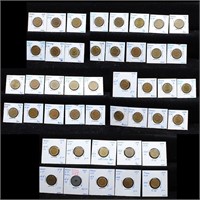 Germany 1949-73 5 Pfenning Coin Collection