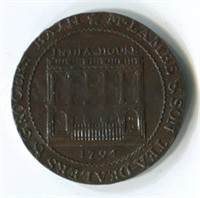 Great Britain 1794 1/2 Penny Conder Token