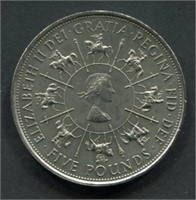 Great Britain 1953-93 5 Pounds Commemorative Coin