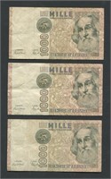 Italy 1000 Mille #109a Banknote Collection