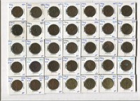Italy 1920-43 10 Centismi Coin Collection