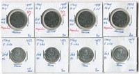 Italy 1940-73 KM#92, KM#76.3 Coin Collection