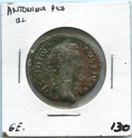 Roman 138-161 AD Antoninus Pius Ancient Coin