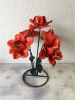 Small Metal Art Flower Stand