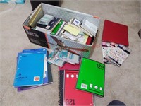 Assorted notebooks