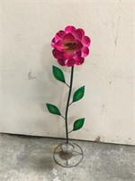 Metal Art Single Flower