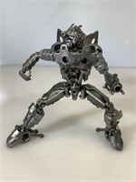 Nuts & bolts metal parts Bumblebee statue, approx