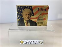 Kalifano golden Trump playing cards