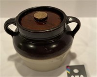 Large Vintage Bean Pot