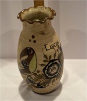Tonala Mexican Hand Painted Vase