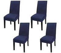 Great Bay Home 4 Pack Jersey Knit Chair Covers