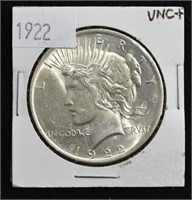 1922 USD Silver Peace Dollar UNC