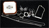 .925 Silver Jewelry Lot
