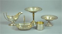 (5) PIECE STERLING TABLEWARE GROUP