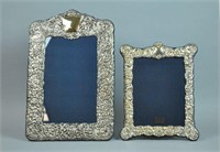 (2) ENGLISH SHEFFIELD STERLING PICTURE FRAMES